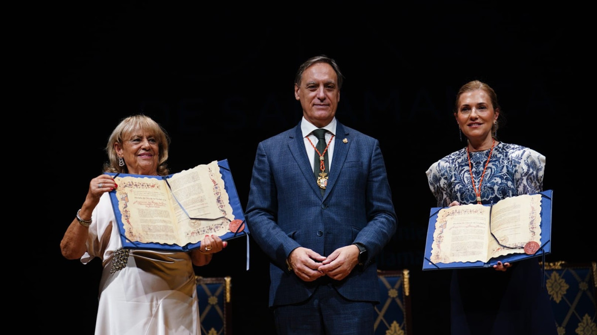 Imagen: Entrega de las Medallas de Oro de Salamanca 2025