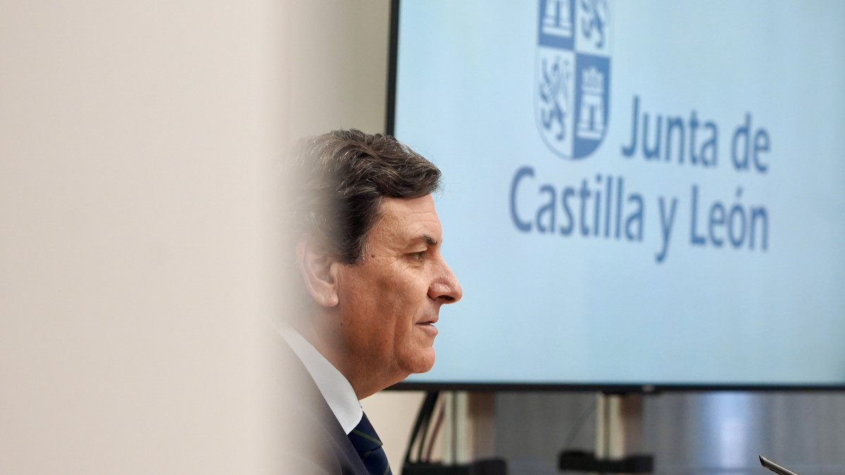Imagen: Carlos Fernández Carriedo, portavoz de la Junta de Castilla y León. Imagen: ICAL