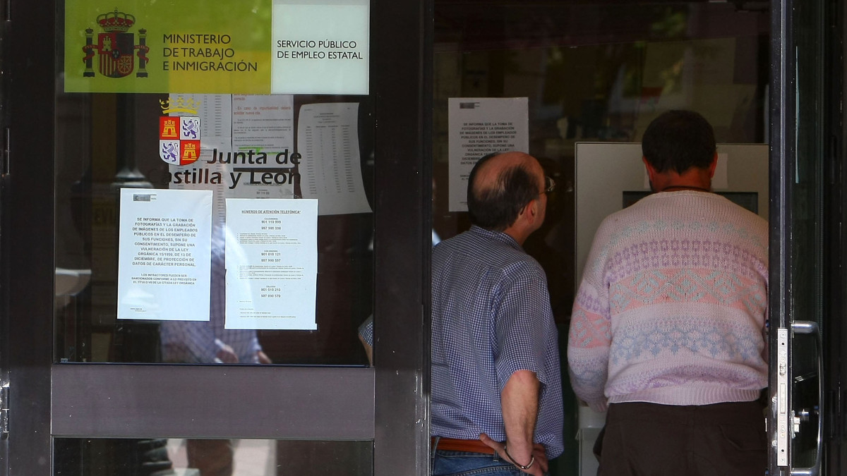 Imagen: Oficina del Servicio Público de Empleo (ECYL) en Ponferrada (León) César Sánchez / ICAL. 