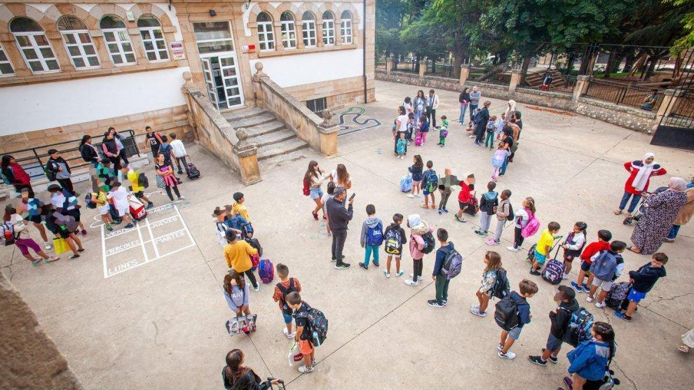 Imagen: El curso escolar arranca en Soria con un ligero aumento de alumnado.