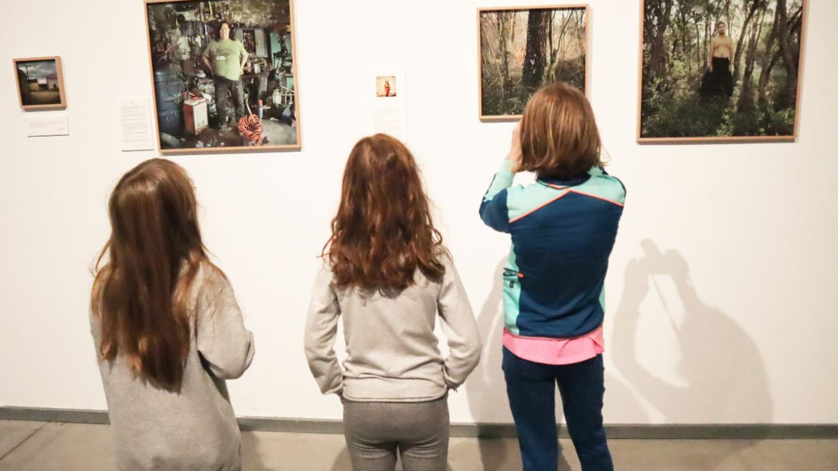 Imagen: Expositivos 24 destaca también por la alta afluencia de público infantil. /Ayuntamiento de León