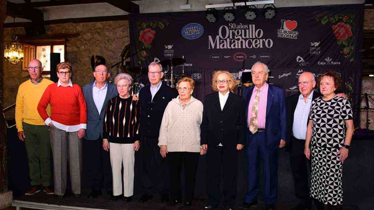Imagen: El Premio FOES Empresa Soriana 2024 ha sido concedido a Virrey Palafox, empresa que celebra este año el 50 aniversario de sus Jornadas de la Matanza. 