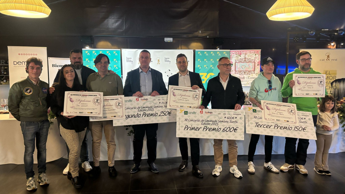 Imagen: Cuadro de honor del Concurso de la Mejor Limonada del 2025