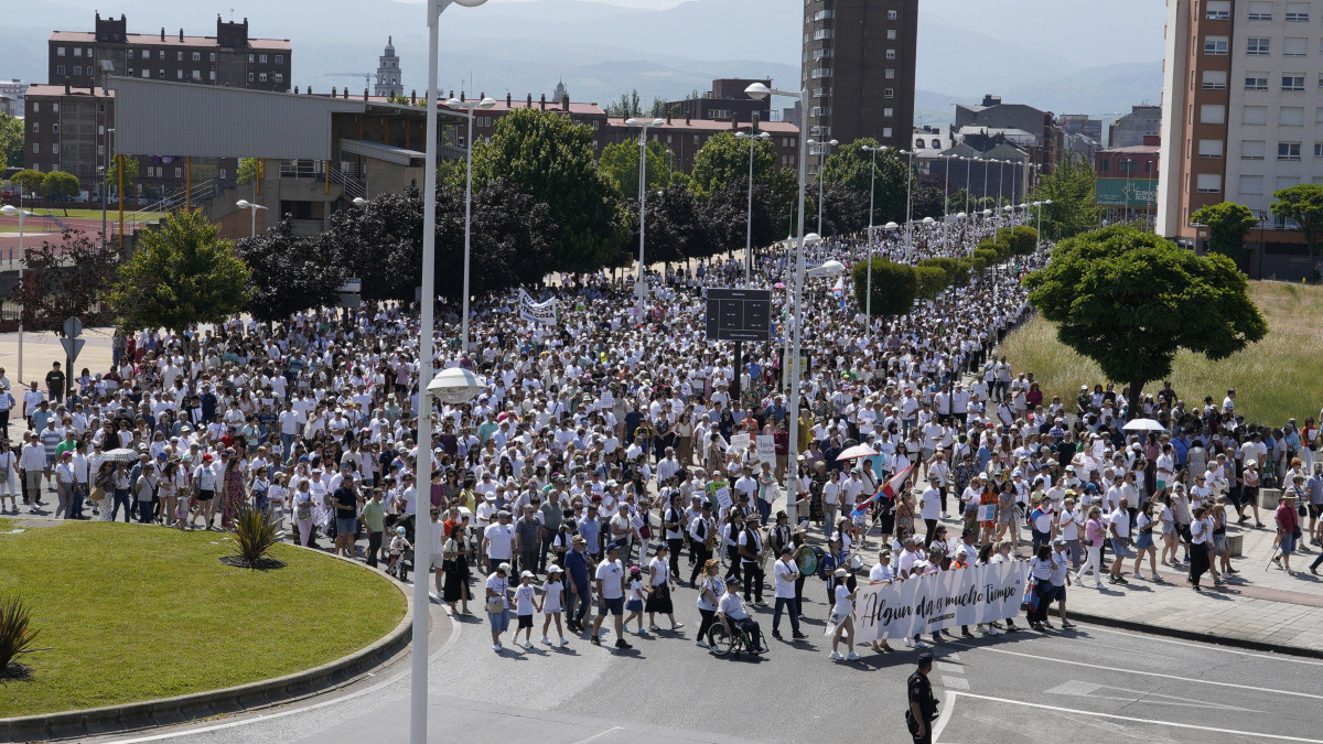 Imagen: ICAL. Manifestación de Oncobierzo.