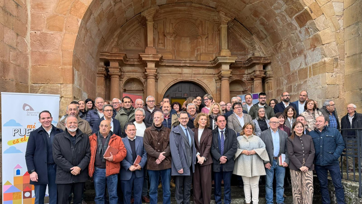 Imagen: El Aula Magna Tirso de Molina ha acogido el Consejo de Alcaldes 2025. 