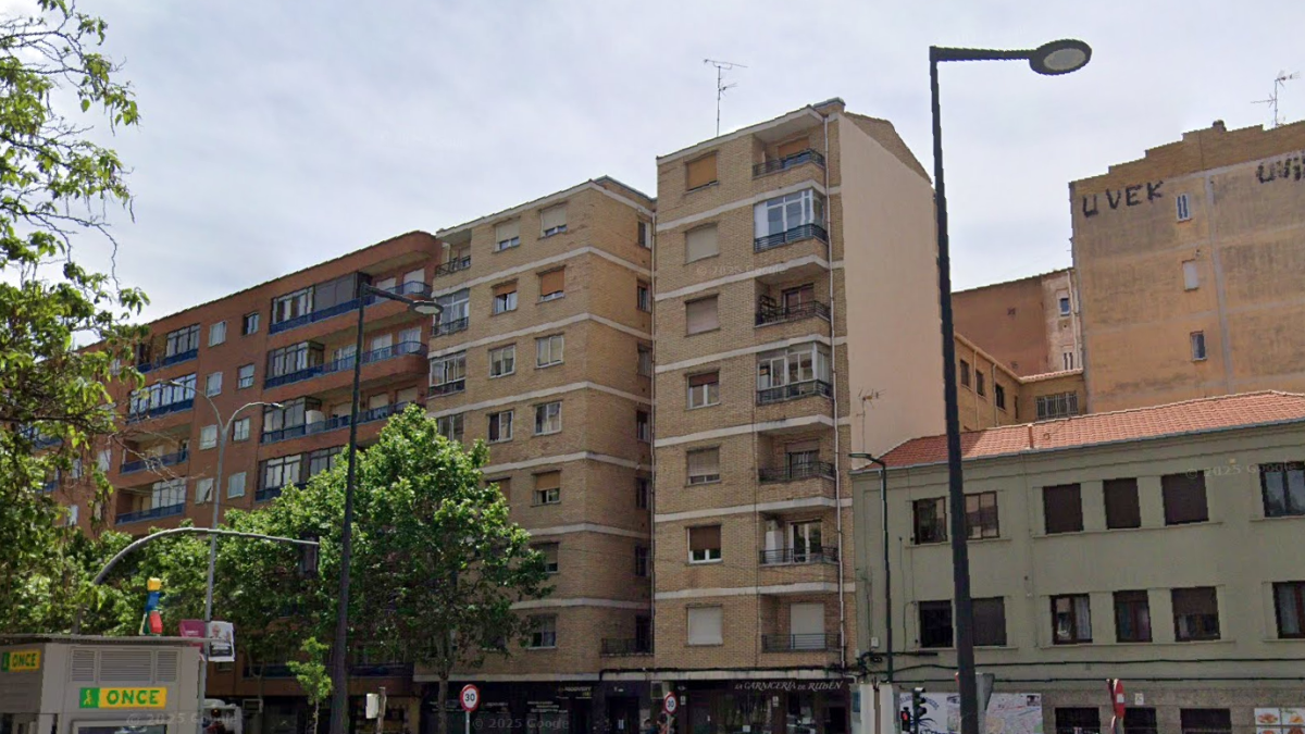 Imagen: Edificios de viviendas en Salamanca sin relación con el caso