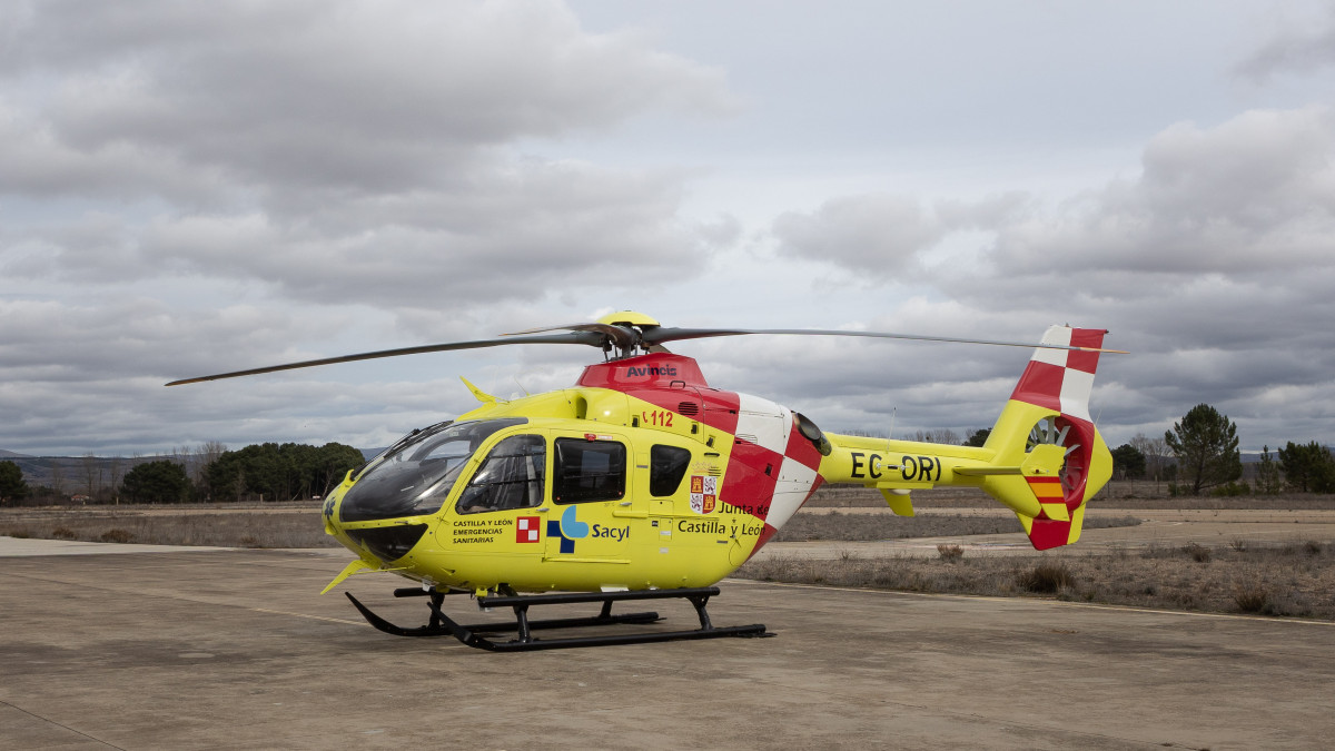 Imagen: ICAL. Imagen archivo helicóptero Junta de Castilla y León.