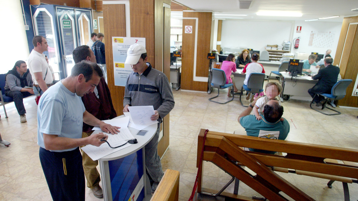 Imagen: ICAL. Imagen de archivo de una oficina de extranjería.