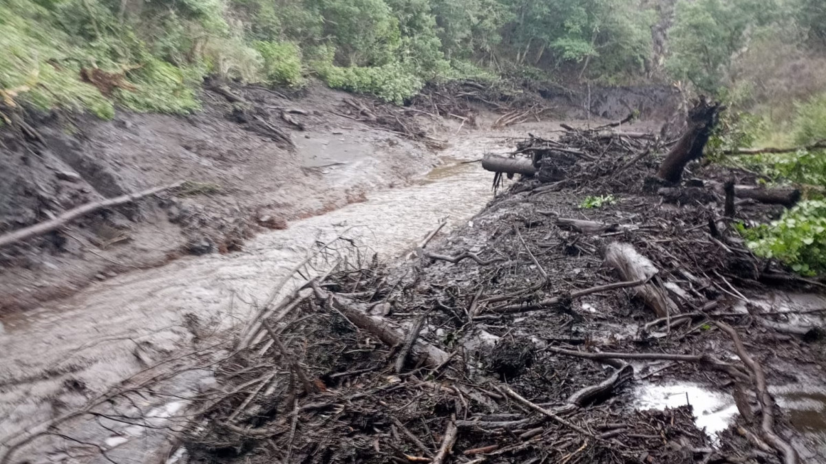 Imagen: Destrozos provocados pro la riada (Foto: Ical)