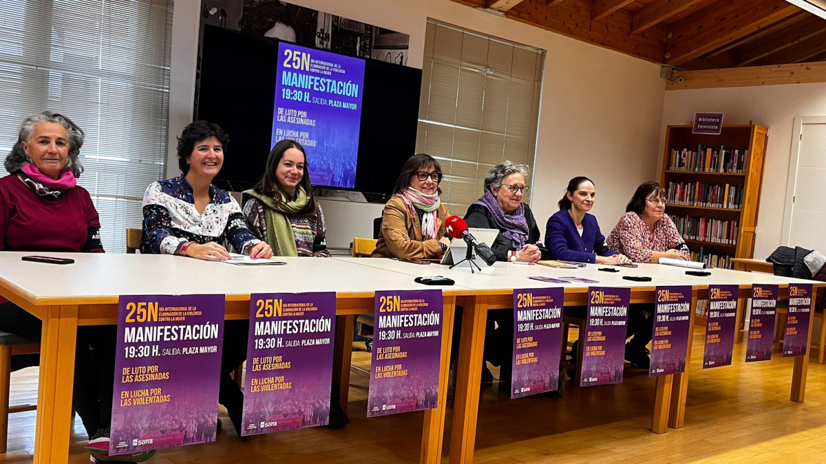 Imagen: El Consejo Municipal de las Mujeres ha presentado los actos con motivo del 25N. 