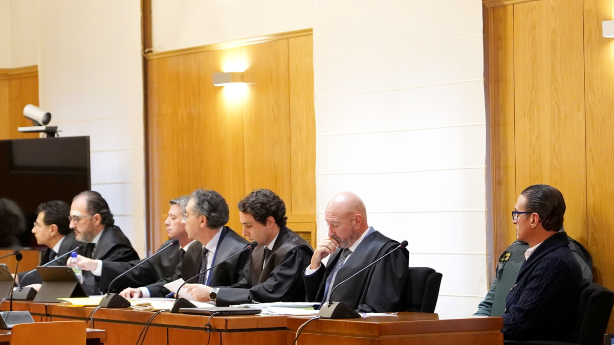 Imagen: ICAL. Imagen de archivo de la primera jornada del juicio que investiga el asesinato de Paloma e India.