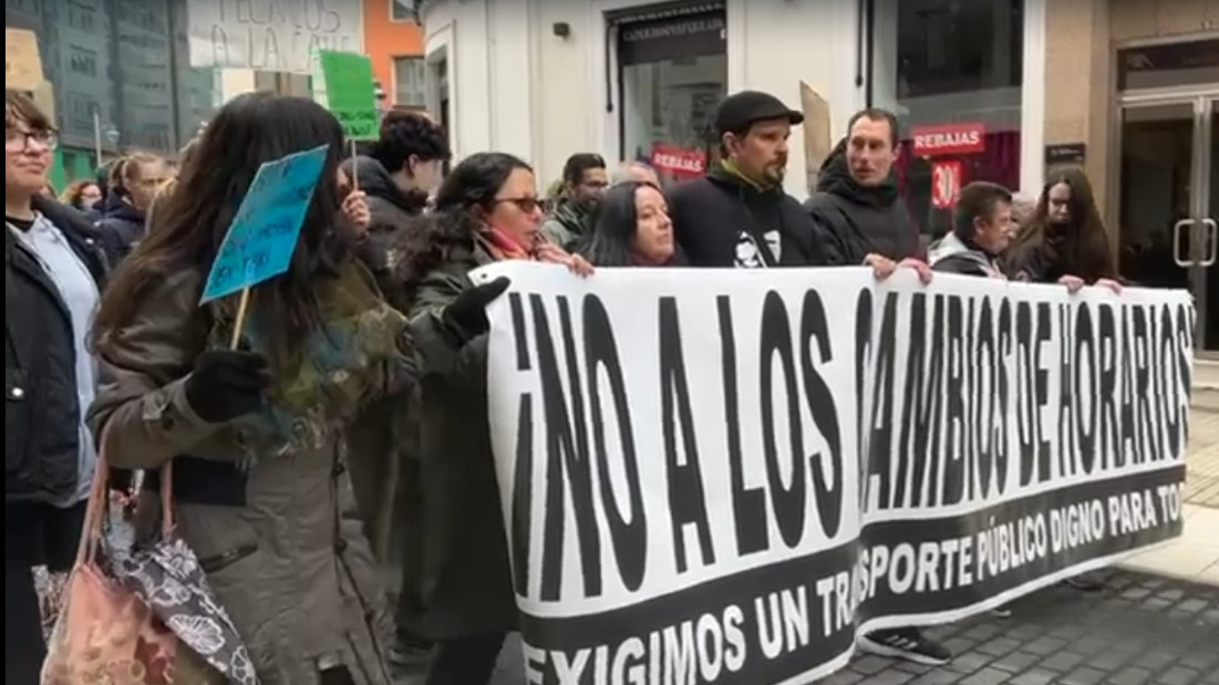 Imagen: Manifestación del domingo