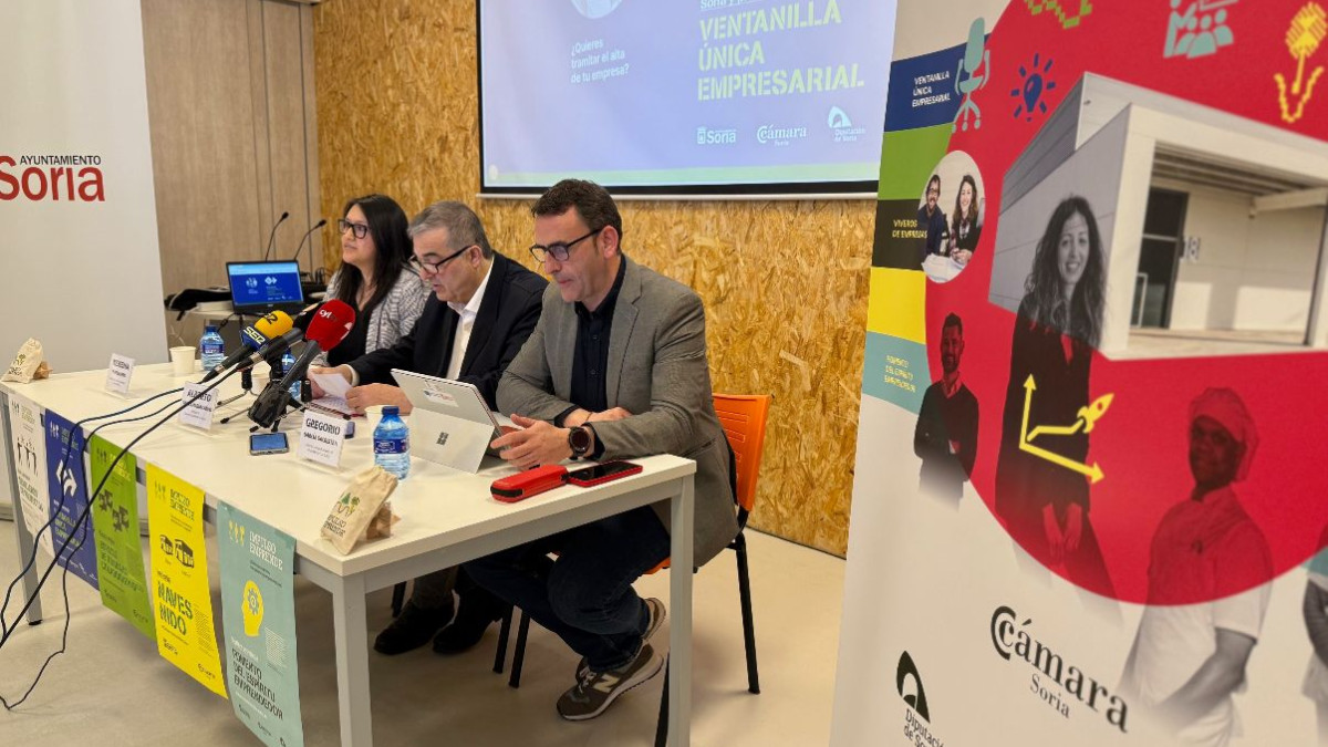 Imagen: La comisión Impulso Emprende Soria 2025 se ha celebrado esta mañana. 