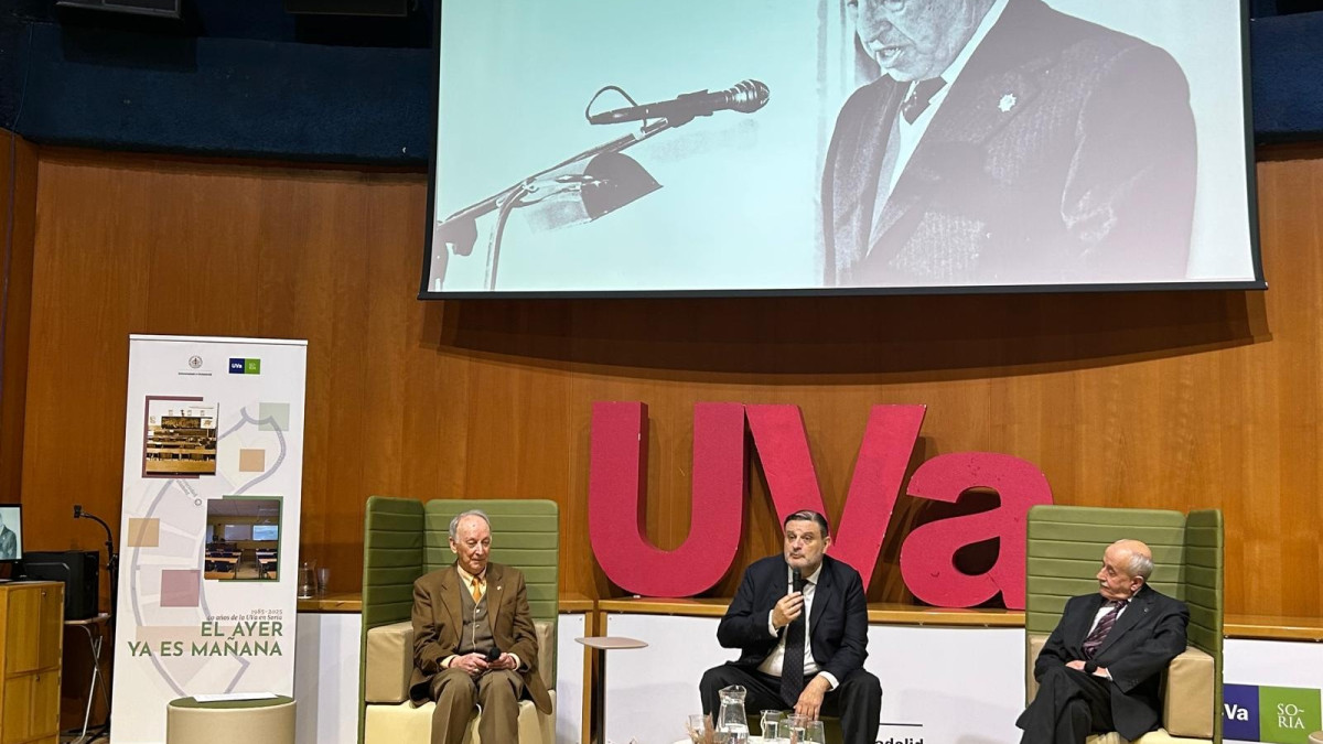 Imagen: De izquierda a derecha: Fernando Tejerina, José Luis Ruiz y José Antonio Tejero.