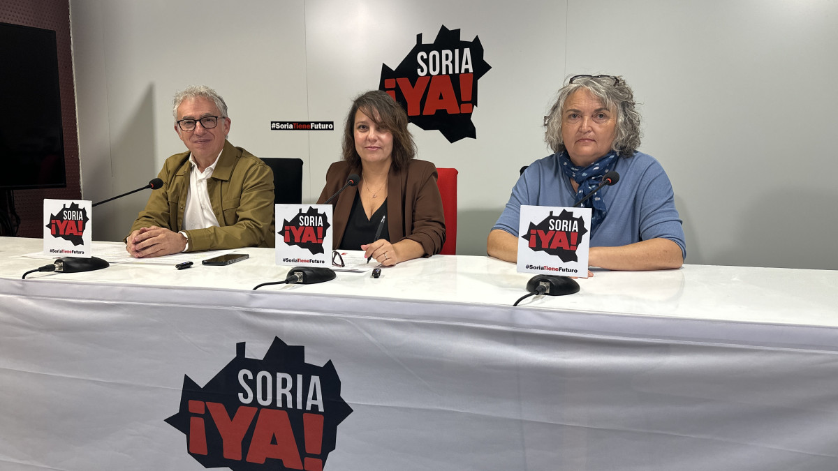 Imagen: La plataforma ciudadana Soria ¡YA! participará en la manifestación del domingo 5 de octubre en Madrid. 