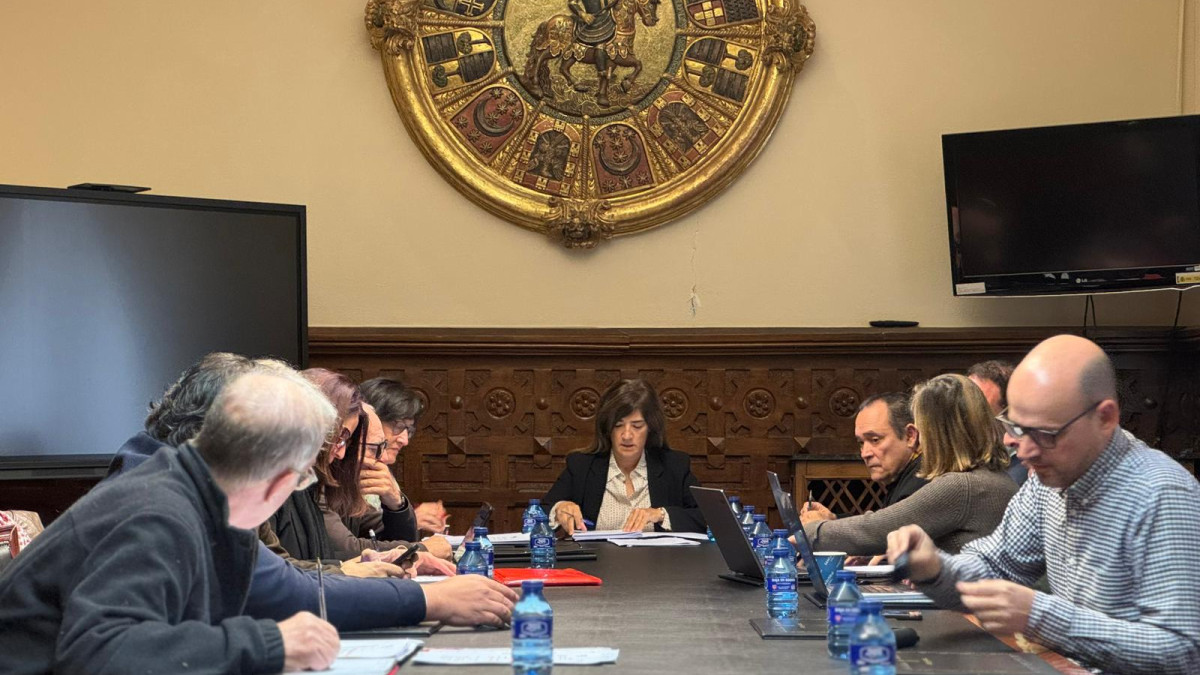 Imagen: Imagen de la Comisión de Servicios Sociales de la Diputación Provincial de Soria. 