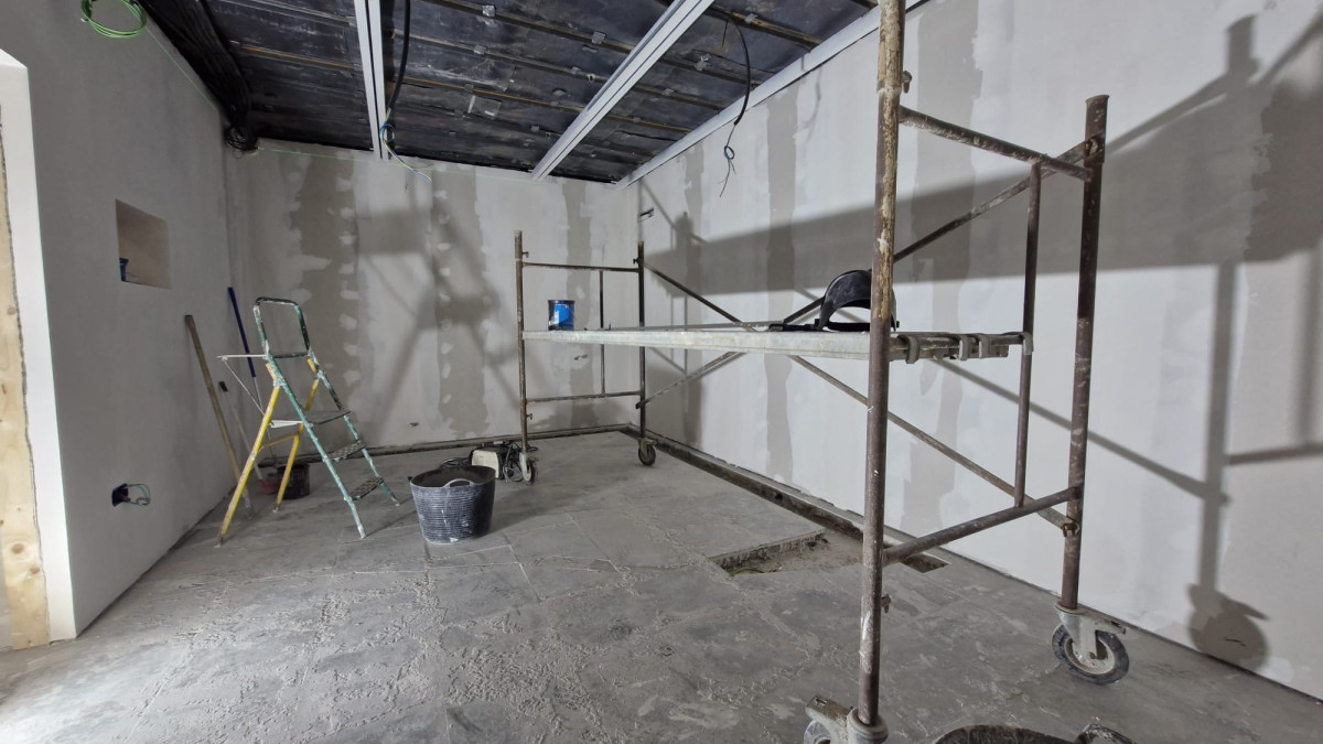 Imagen: Obras de la sala de Radiología de Toreno