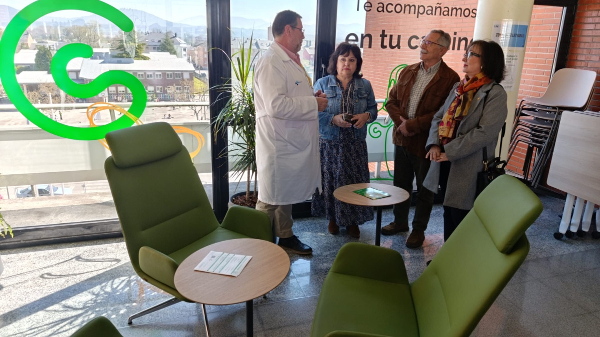 Imagen: Sala de respiro del Hospital