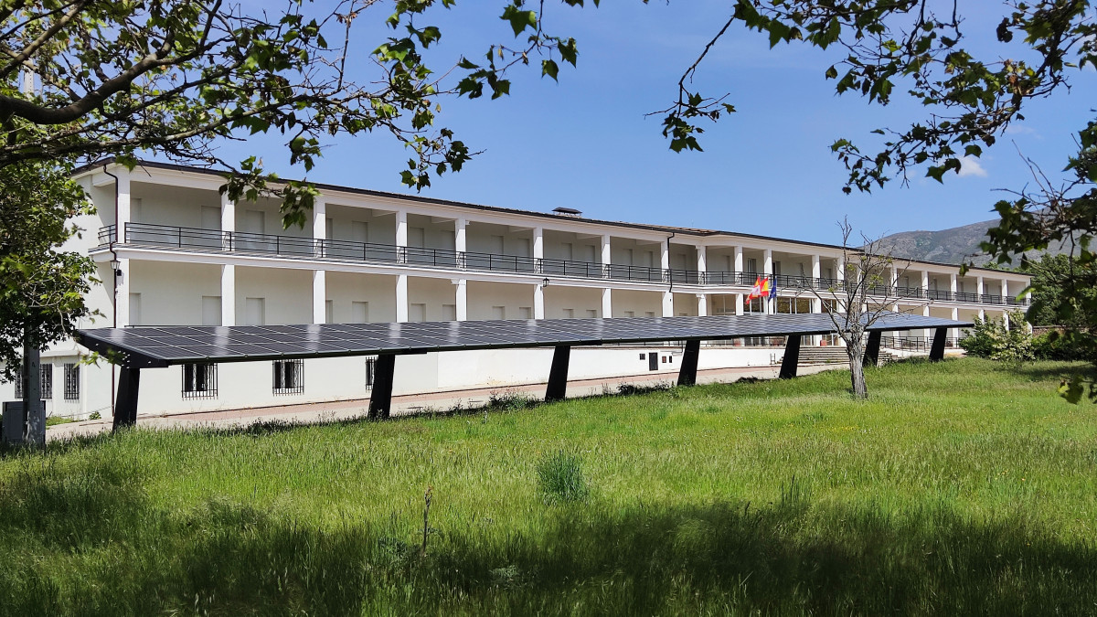 Imagen: Las nuevas instalaciones de la residencia deportiva de la Junta situadas en la zona de LLano Alto