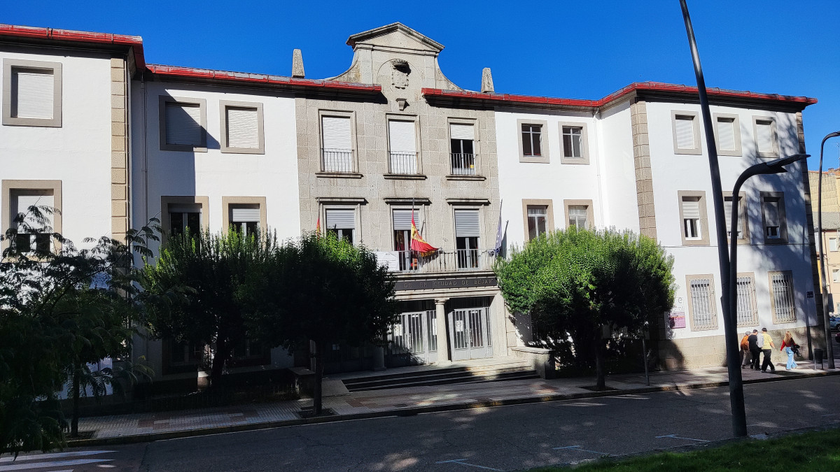 Imagen: El Centro Integrado de Formación Profesional ubicado en el centro de la ciudad de Béjar