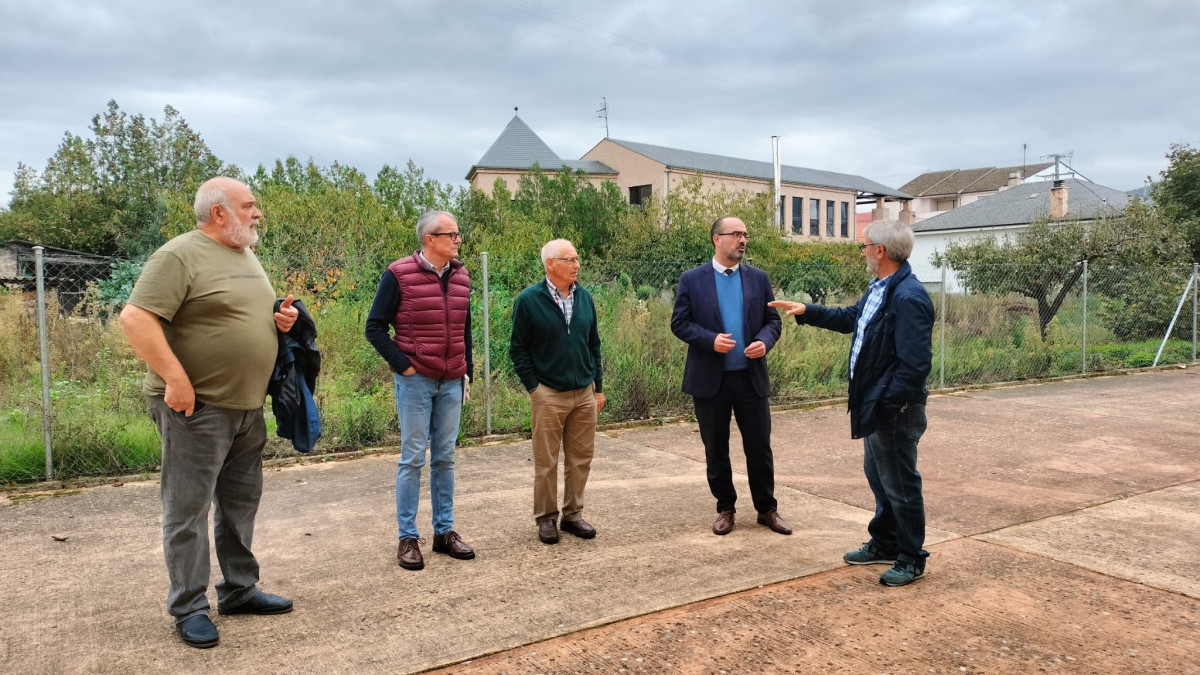 Imagen: Visita del alcalde a Dehesas