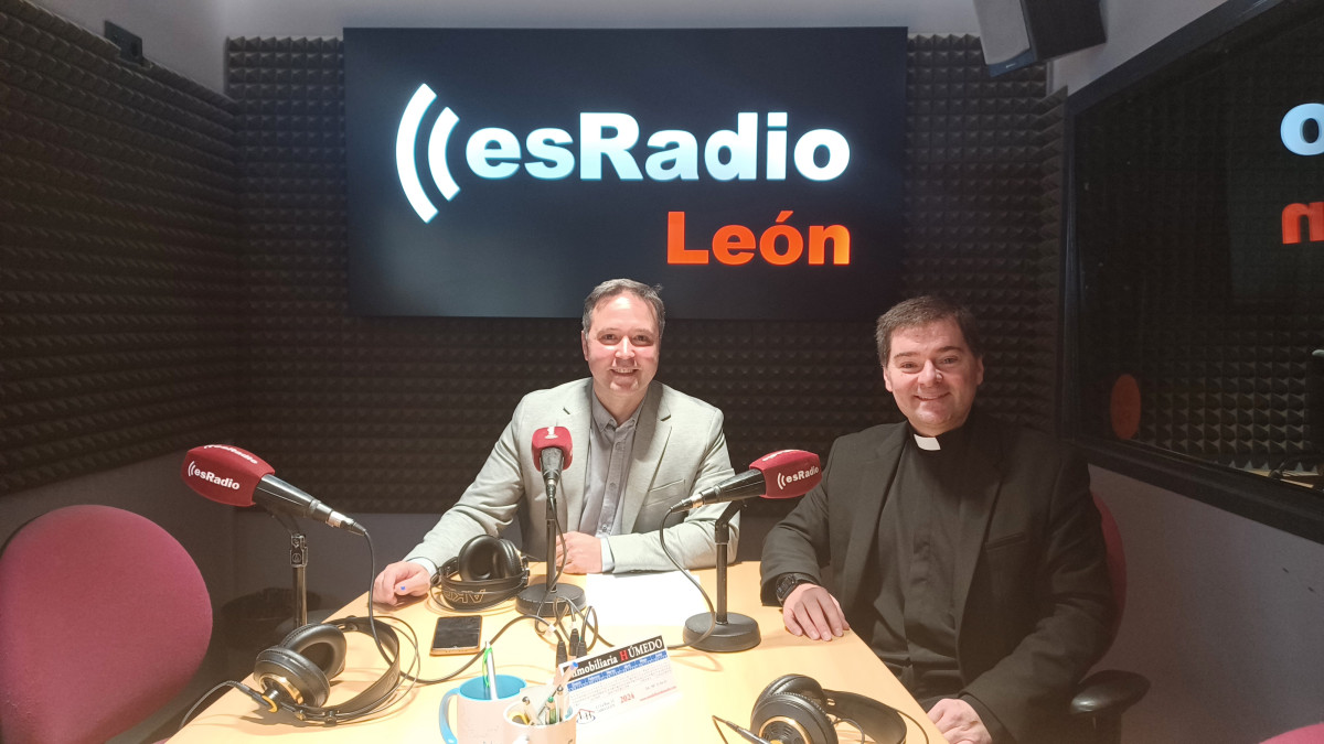 Imagen: Luis García Zurdo, Abad de San Isidoro en Es Radio León