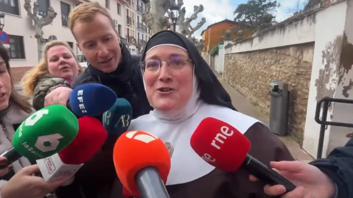 Imagen: Libertad Digital. La exabadesa de Belorado, al banquillo por vender oro.