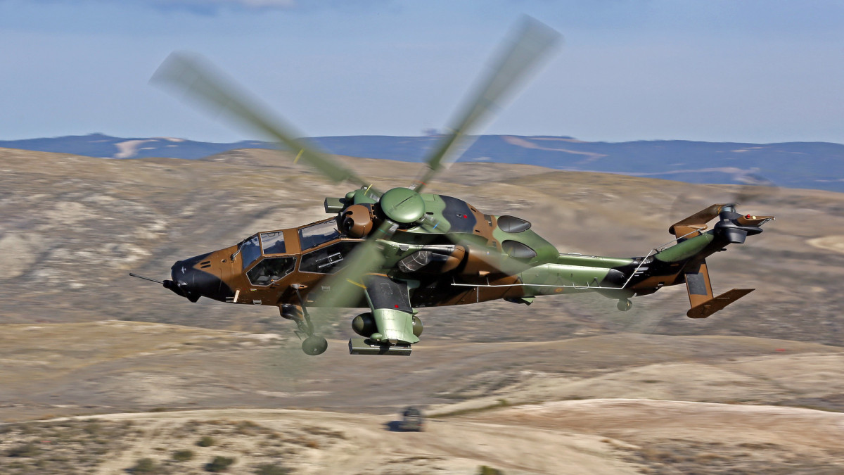 Imagen: Helicóptero de ataque HA-28 Tigre. 