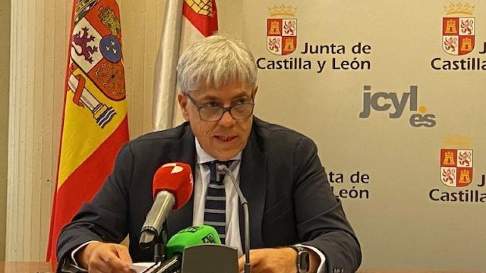 Imagen: El delegado de la Junta en León, Eduardo Diego / ICAL.