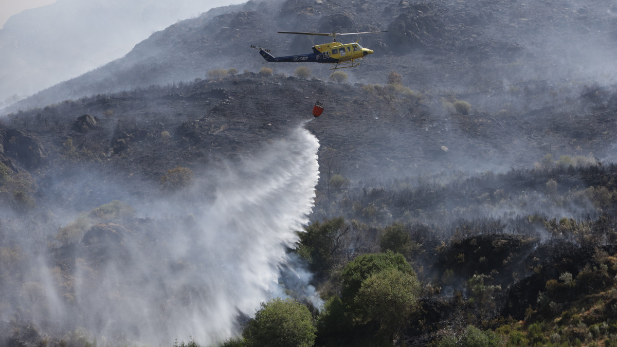 Imagen: ICAL. Incendio en Porto de Sanabria
