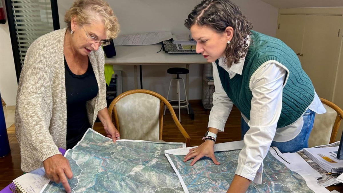 Imagen: Lidia Coca revisa cómo serán los trabajos