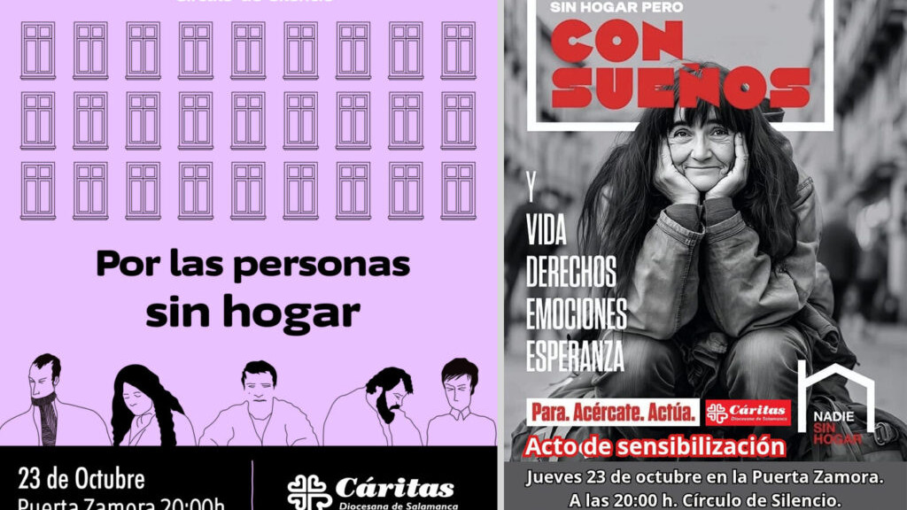 Imagen: Imagen de la campaña de Cáritas Salamanca