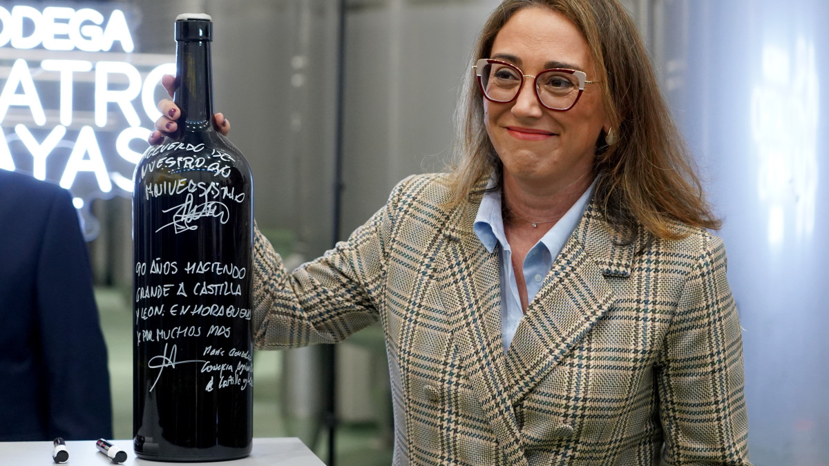 Imagen: ICAL. La consejera de Agricultura, Ganadería y Desarrollo Rural, María González Corral