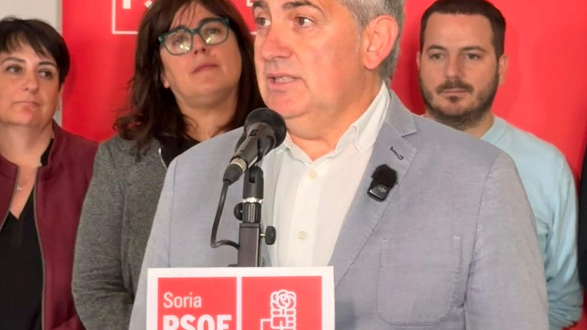 Imagen: Javier Antón será elegido el lunes nuevo alcalde de Soria. 
