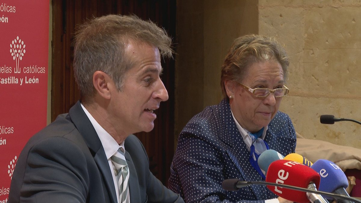 Imagen: Leandro Roldán, Secretario Adjunto de Escuelas Católicas en Castilla y León.