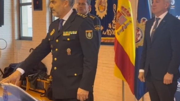 Imagen: Toma de posesión de Roberto Morán