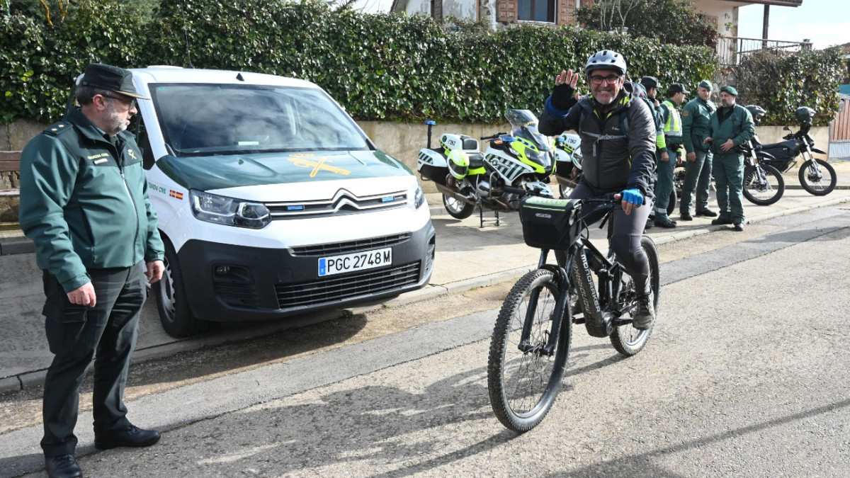 Imagen: ICAL / El delegado del Gobierno en Castilla y León, Nicanor Sen, presenta el plan de seguridad integral Jacobea 2025 desarrollado por la Guardia Civil para la provincia de León