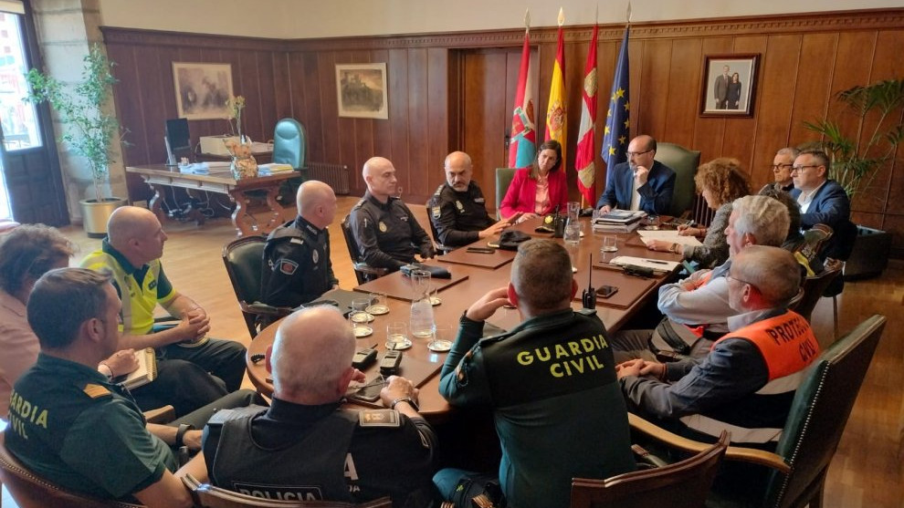 Imagen: Reunión del Plan de Emergencias