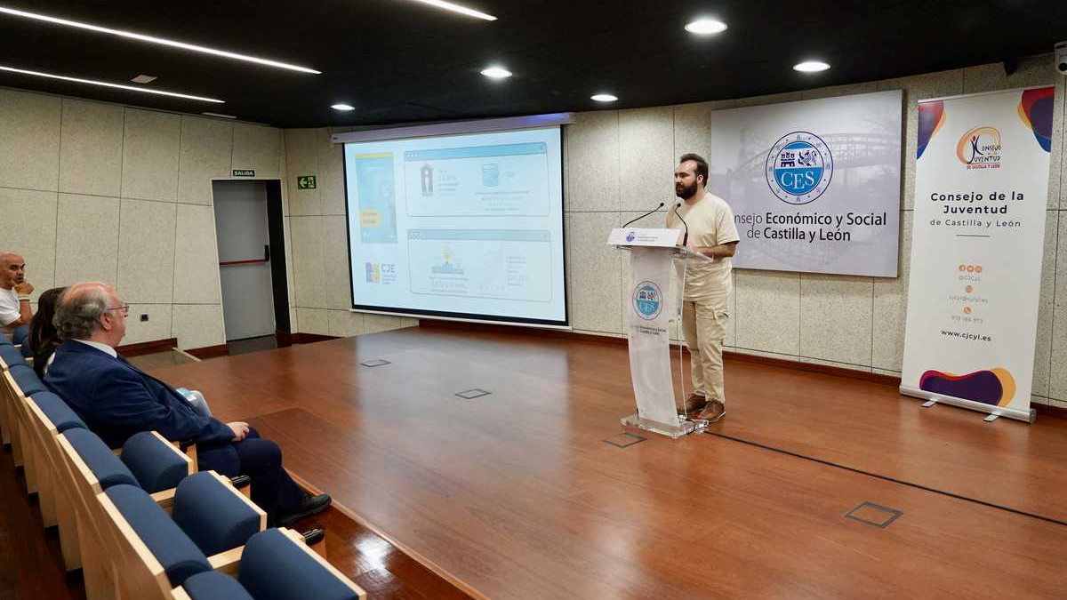 Imagen: ICAL. El CES Castilla y León y el Consejo de la Juventud de la comunidad presentan el Observatorio de Emancipación.