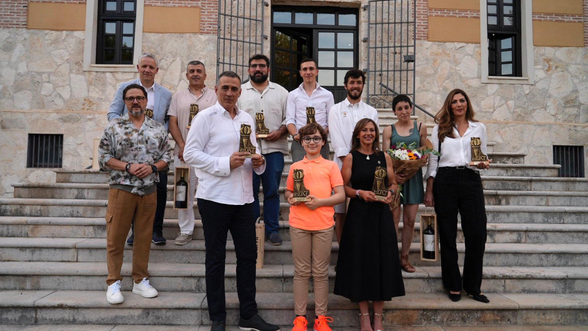Imagen: Foto de familia de esa entrega de premios