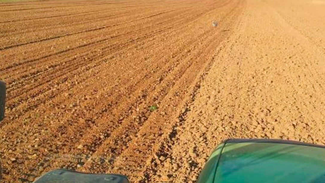 Imagen: ASAJA Soria ve un riesgo cierto de que el campo no pueda acometer la siguiente sementera. 
