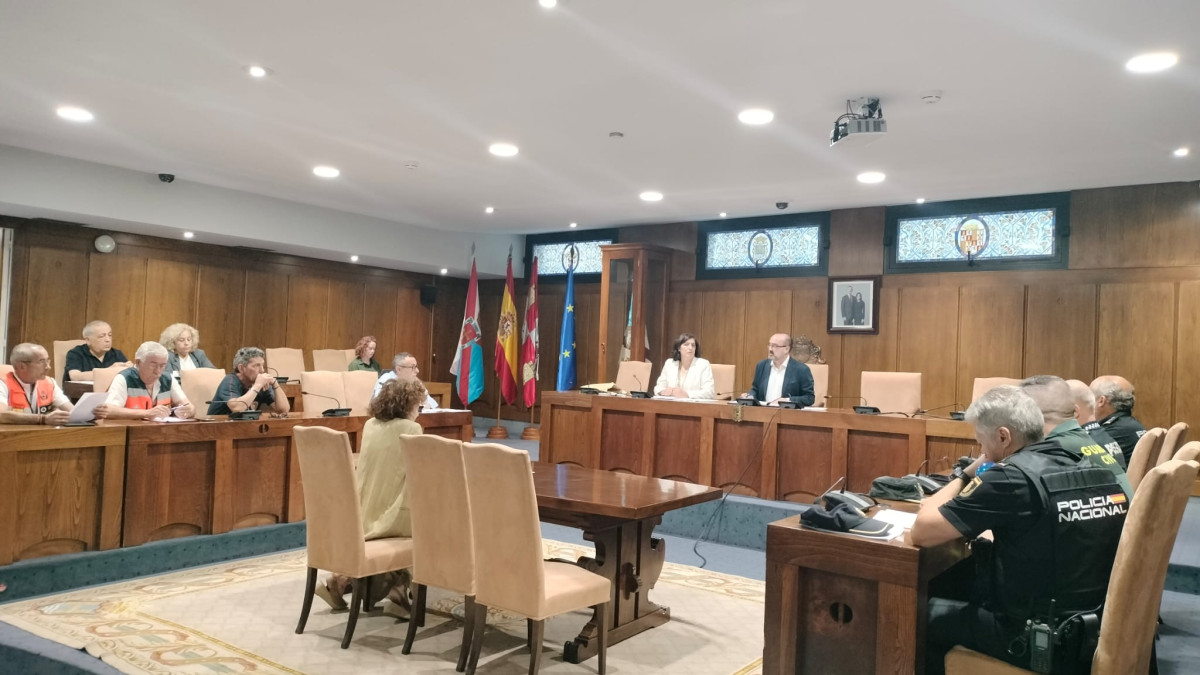 Imagen: Reunión de la Junta Local de Seguridad