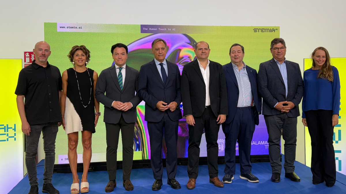 Imagen: Presentación de Stemia en Salamanca