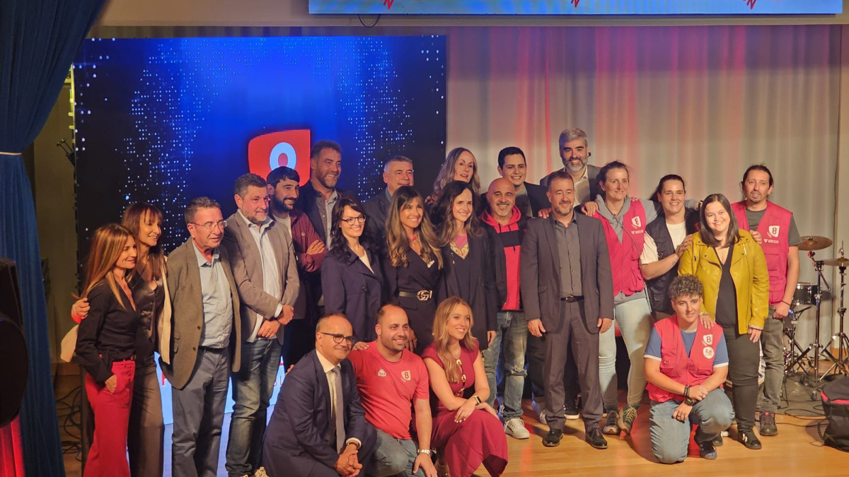 Imagen: Presentación de la programación de La 8 León