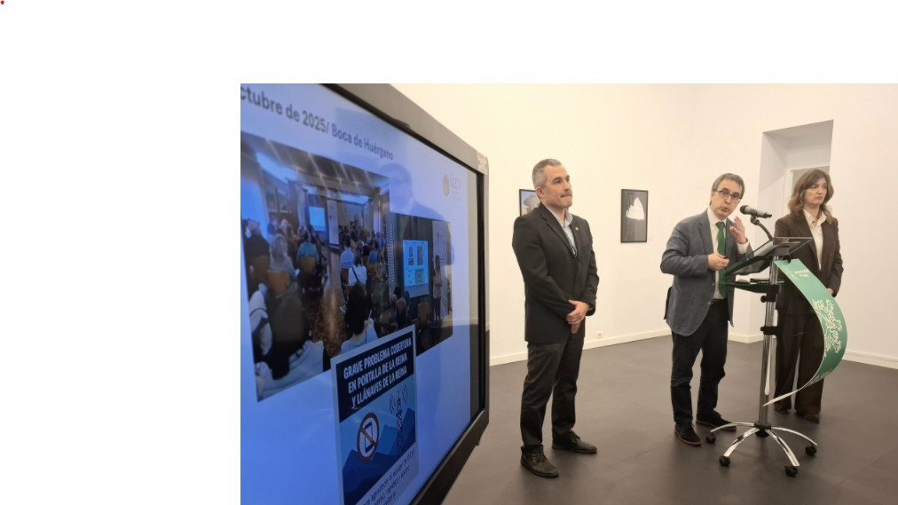 Imagen: Inauguración de la exposición 'Memoria de los incendios'