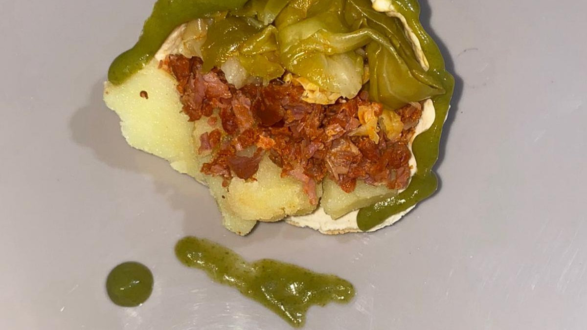 Imagen: Pincho de botillo