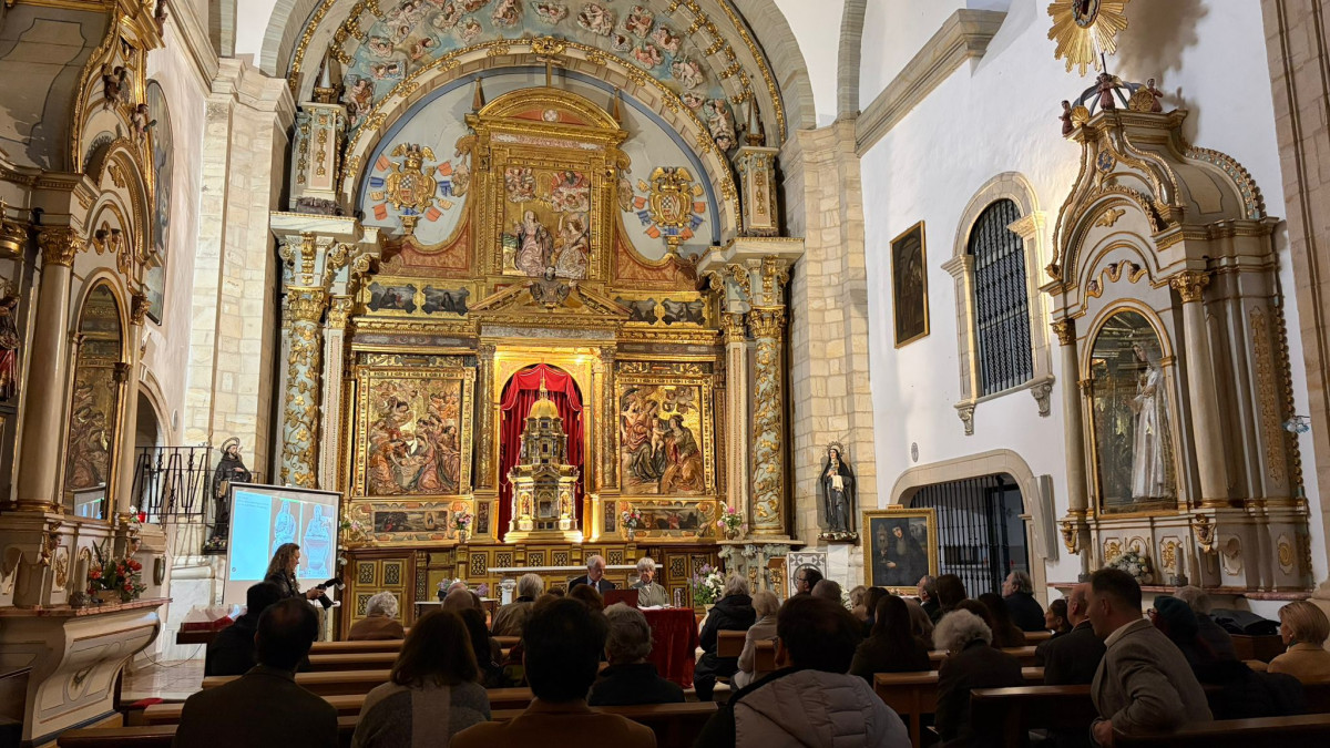 Imagen: Celebración del encuentro en el Monasterio de la Anunciada