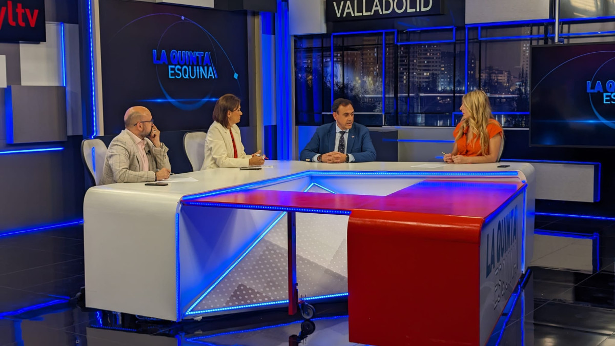 Imagen: Santiago Miguel Casado, presidente de VITARTIS, durante la grabación del programa La Quinta Esquina