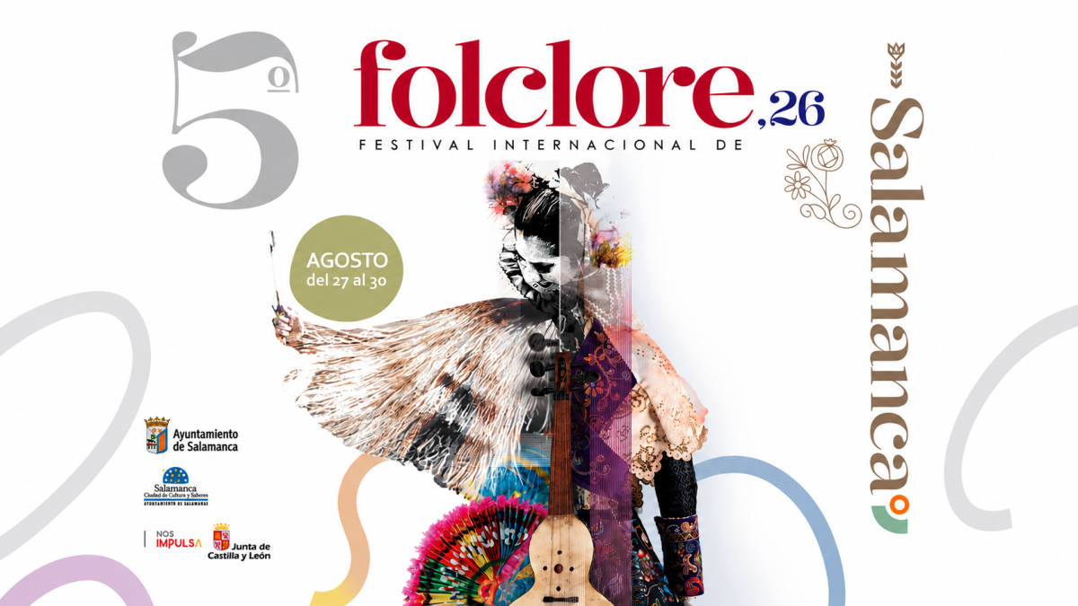 Imagen: Cartel del V Festival Internacional de Folclore de Salamanca