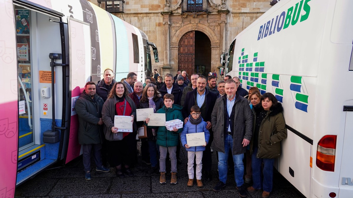 Imagen: Campillo-ICAL / Celebración del Día del Bibliobús en León